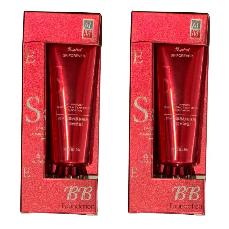 BB Waterproof Liquid Foundation | Full Coverage, Matte, Long-Lasting, Oil-Control | 30g - Image 3