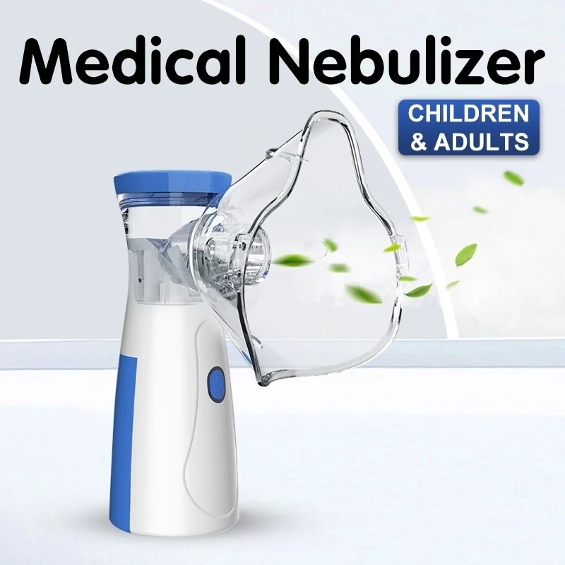 Portable Rechargeable Nebulizer Machine Asthma Inhaler 0.5L for Kids and Adults - Image 4