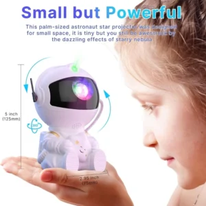 Astronaut Galaxy Projector | Star Nebula Night Light With Remote Control | Mini Astronaut Galaxy Light