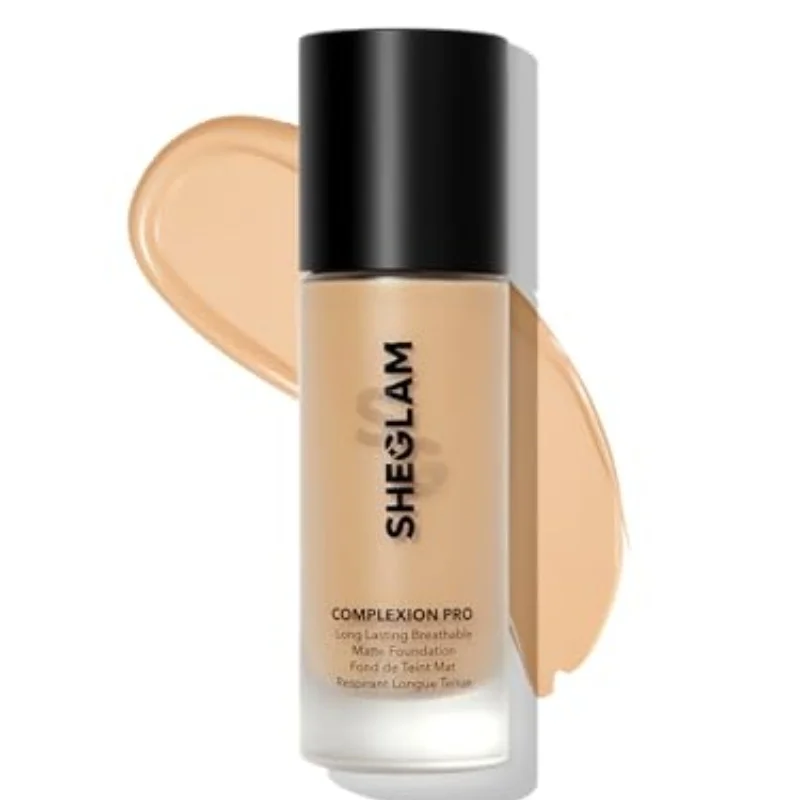 Sheglam Complexion Pro Matte Foundation | Honey | Long Lasting - Image 3