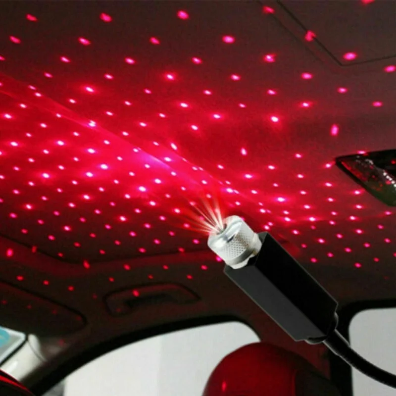 LED Galaxy Star USB Decoration Light | Starry Laser Projector Night Light for Home & Car - Image 3