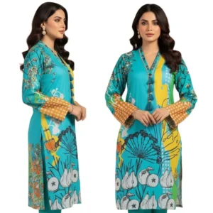 Swiss Lawn 1-Piece Shirt for Women | Trending All-Over Print | Unstitched