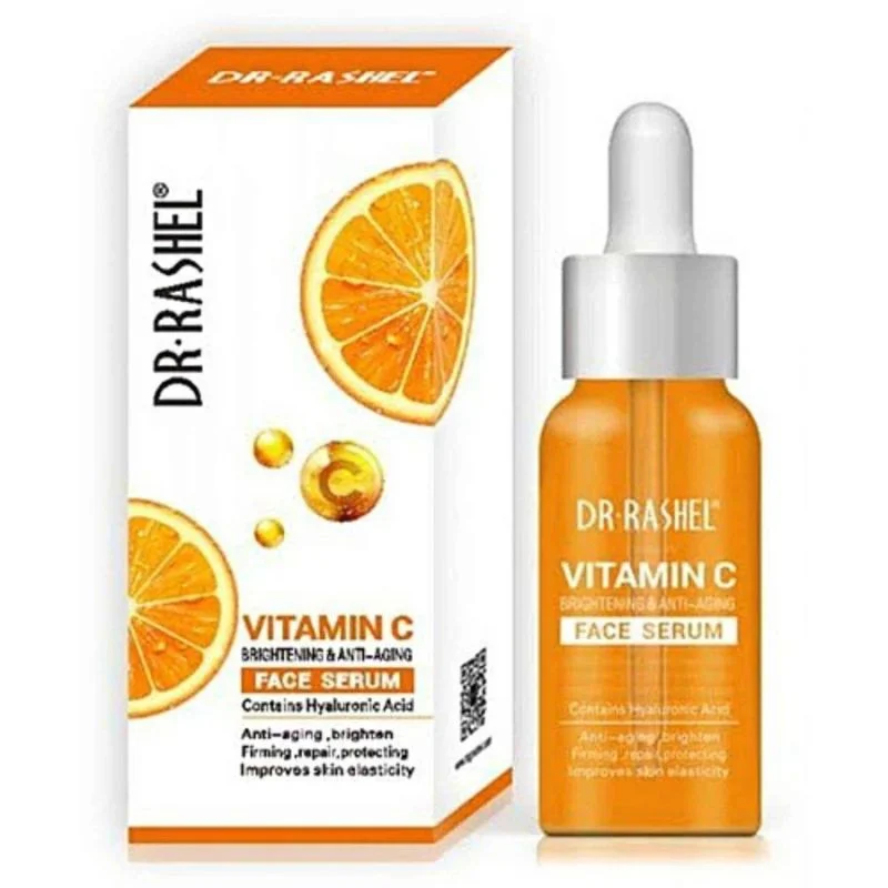 Dr. Rashel Vitamin C Brightening & Anti-Aging Face Serum | Skin Radiance & Wrinkle Repair Formula | 30ml | Imported - Image 3